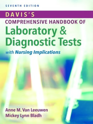 cover image of Davis's Comprehensive Handbook of Laboratory and Diagnostic Tests